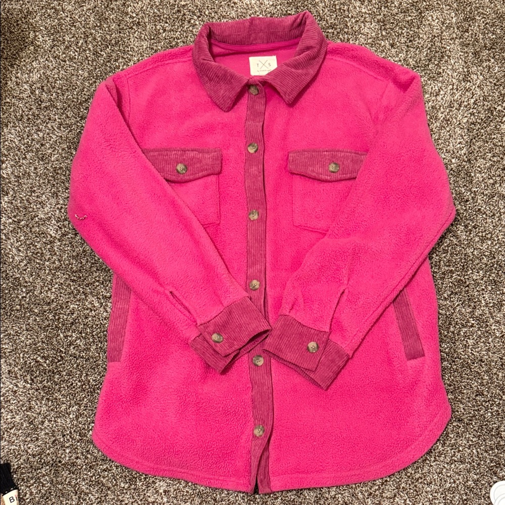 NWOT Large Thread & Supply Pink Jacket